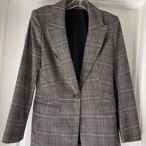 Beautiful Express Plaid Blazer NWOT